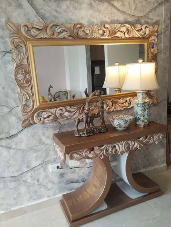 wall miror . we have all types of furniture available as your demand 9