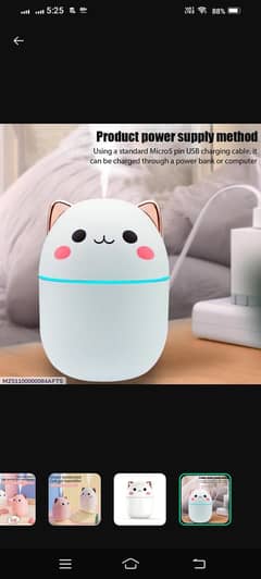 Cat shape Air Humidifier