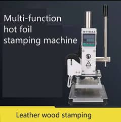 Hot foil printing, golden, leather, wallets etc