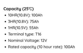 I am selling techorse battery new box pack need money