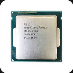 core i5 4th generation processor i5-4570 CPU