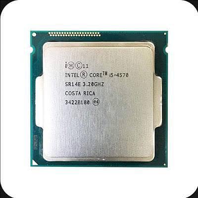 core i5 4th generation processor i5-4570 CPU 0