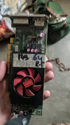graphics card and 250 watt supply