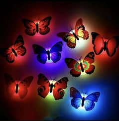 LED Butterfly Night Light 6 pcs
