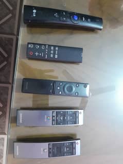 samsung. sony. lg remote