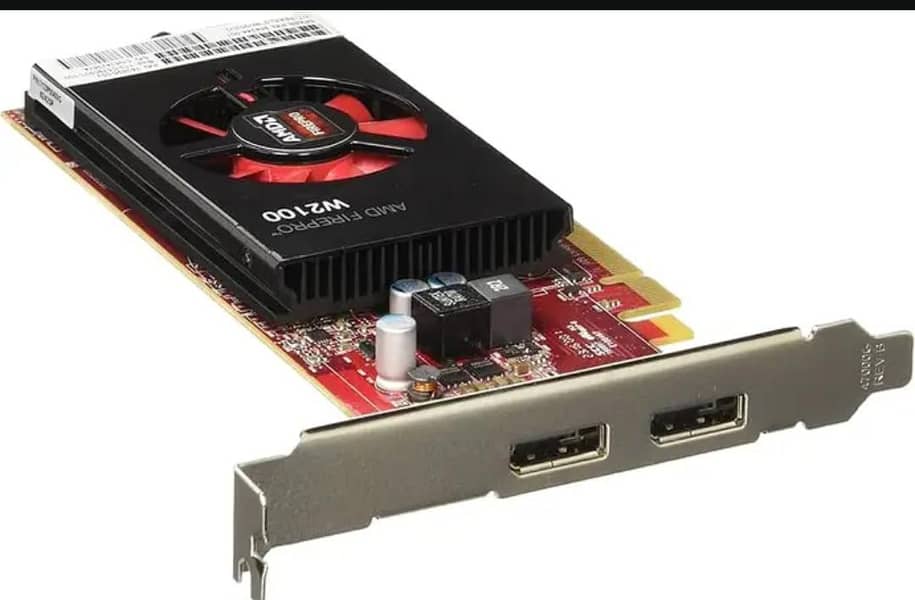 Amd W2100 2gb gddr 3 128 bit 1