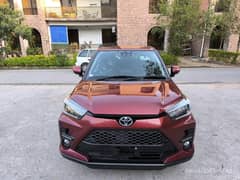 Toyota Raize Z package Wine Color