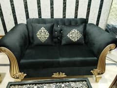 sofa set for sale newly made. only 2 months old.
