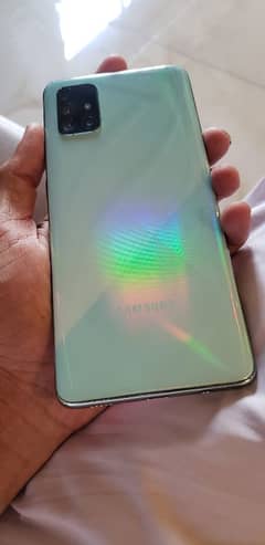 samsung a71   8/128 officially pta approved