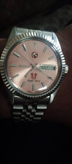 Rado voyager purple horse watch for men swiss automatic watch