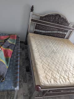 iron bed