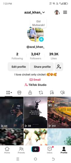 TikTok id for sell need money
