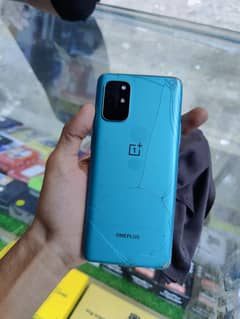 one plus 8t 12/256 approved dual sim all ok only back glass karak