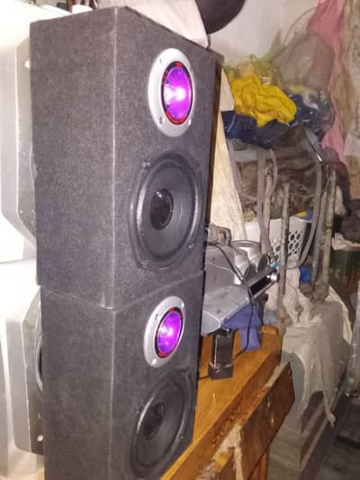 toyota genuine 6.5 inch with dj highs with out amplifire onlu speakers