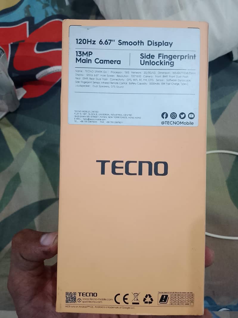 Tecno Spark Go 1 ( 4+4 / 64 Condition 10/10 1
