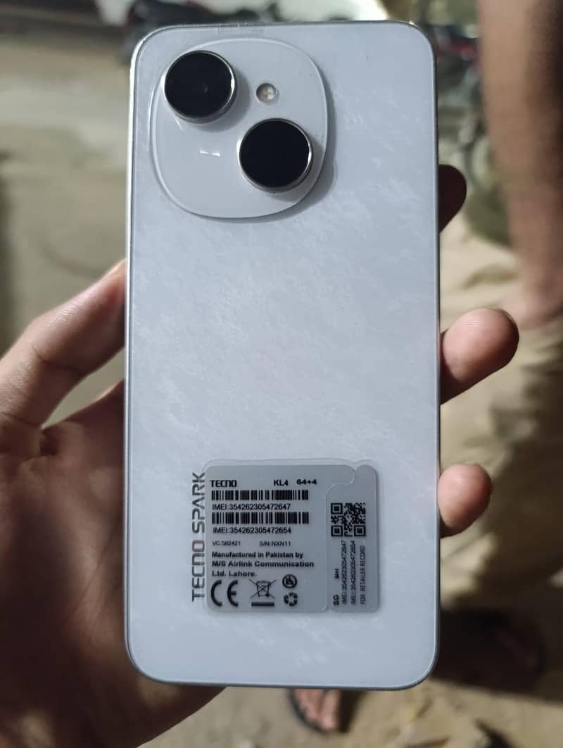 Tecno Spark Go 1 ( 4+4 / 64 Condition 10/10 7