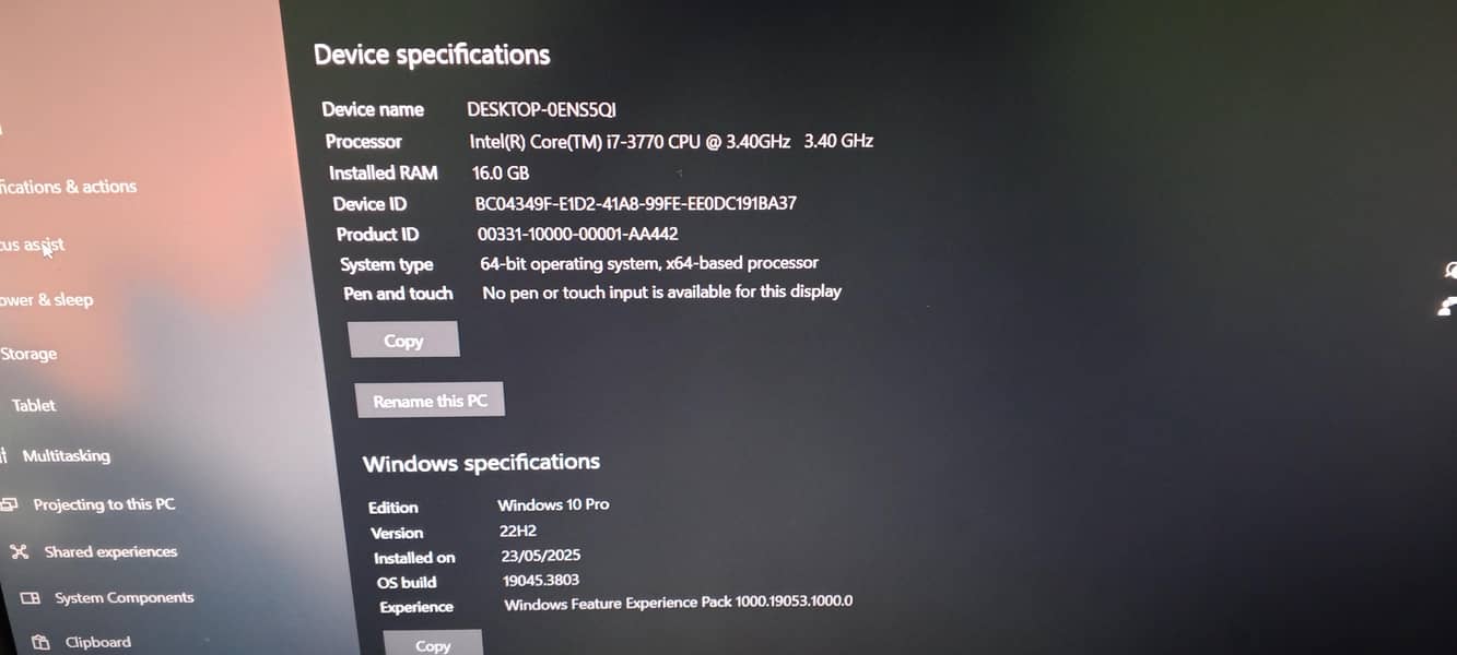 Core i7 3rd gen with Nvidia GTX 980 GDDR5 GPU Gaming Pc (Cpu For Sale 1