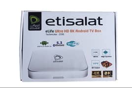 Etisalat Android Tv Box Android 2GB 16GB- Instock
