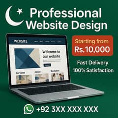 "Professional Website Design | Business, E-commerce - Low Price!"