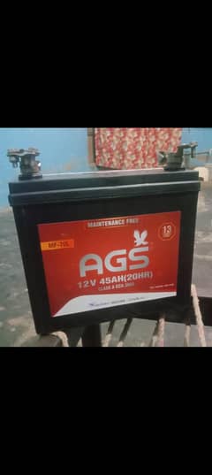 AGS dry battery 70 amper 4 se 5 month waranty hy