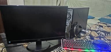 Gaming pc full setup with RGB keyboard And mouse Gta 5 installed