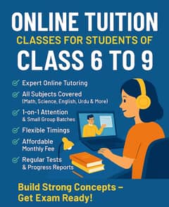 online tuition ad
