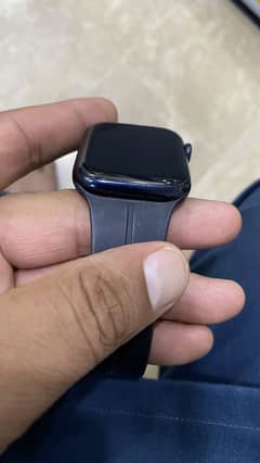 Apple watch 7 Midnight Aluminium Case Midnighy Aluminium Band