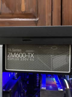 Zaman tx-series ZM600-tx 80 plus power supply