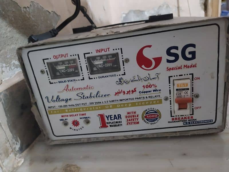 stabilizer in working condition 0