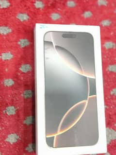 Iphone 16 paro. Max just  box open Zero cycle