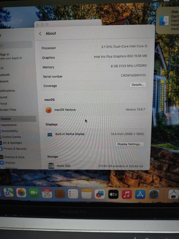 Apple MacBook Pro 2017(13.3")8/256 5