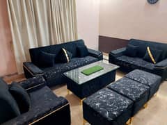 9 Seater Luxury Sofa With Table In Molty For Sale