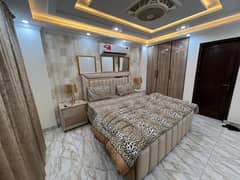 1 Bedroom VIP Full furnish flat per day available in Bahria town Lahore