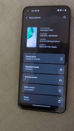 Oneplus Nord N10 5G