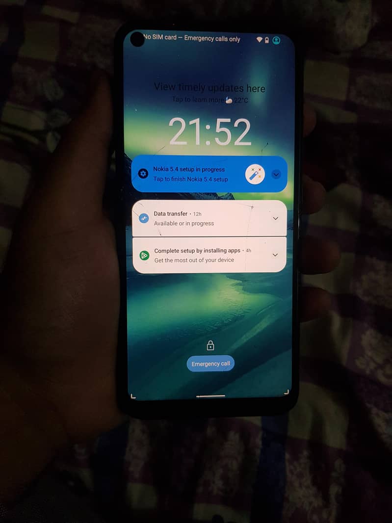 Nokia 5.4 Ram:4gb Rom: 128gb 6