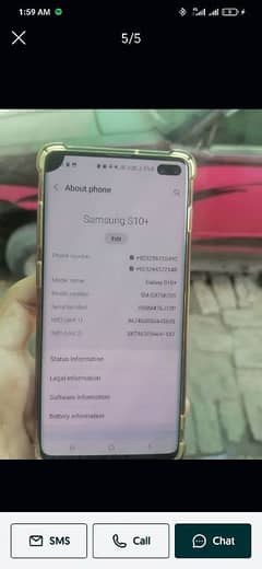 Samsung S10+ pcth