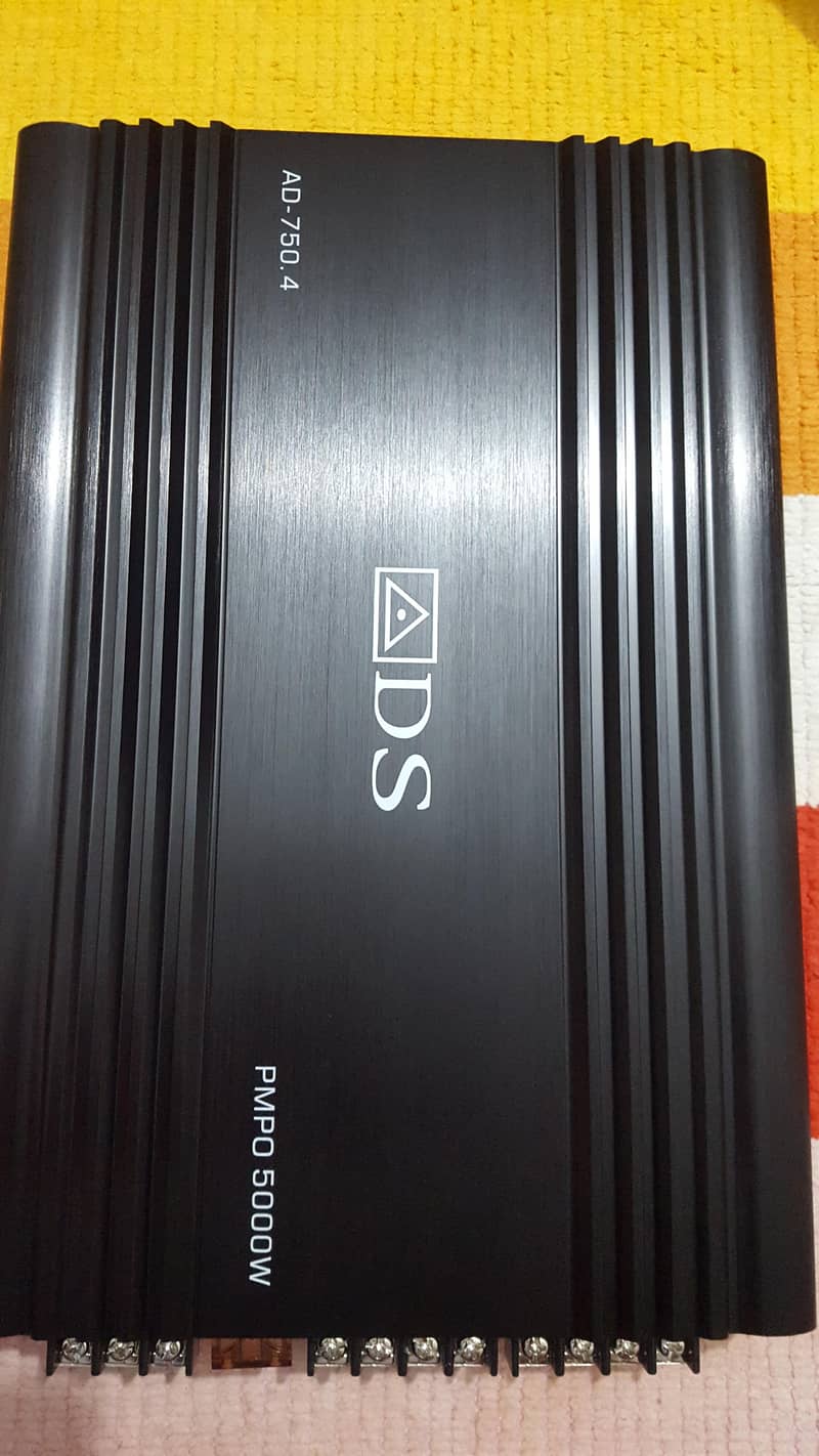 Car 4 channel Amplifier ADS 5000 watts brand New box pack 5