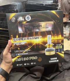 AS130 Pro Super Bright LED Headlight Bulb – 1300W 130000LM