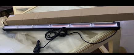 Police Red and Blue Dashboard LED light - 6 Bars -