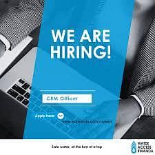 WE ARE HIRING CRM FEMALE OFFICE