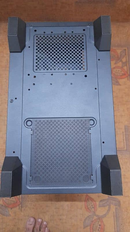 Black pc casing pc case fish tank with 280 mm aio support 2