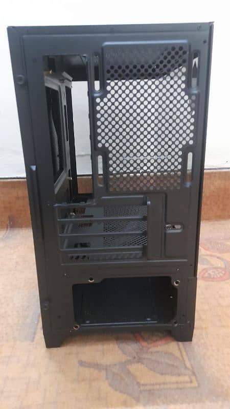 Black pc casing pc case fish tank with 280 mm aio support 3