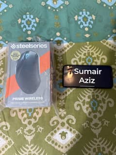 Steelseries Prime Wireless Mouse Box Packed
