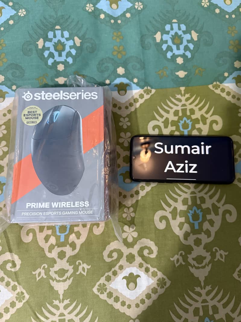 Steelseries Prime Wireless Mouse Box Packed 0