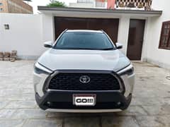 cross hev 2024 karachi register 9k driven