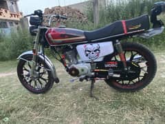 Modified Honda CG-125 2K23 Model