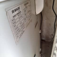 wave double door freezer for sale