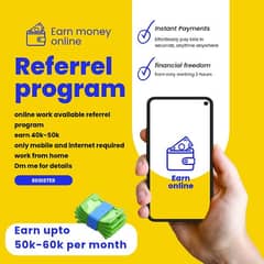 Work from home using mobile