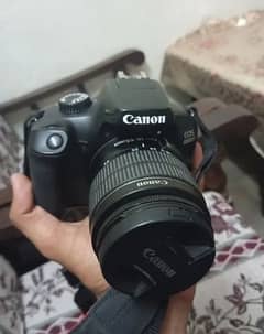 canon 4000d with two lense