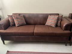 Leather sofa